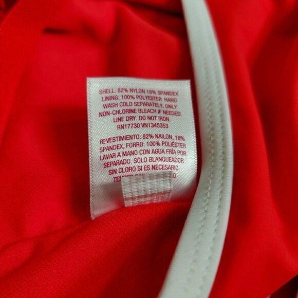 Xhilaration Juniors' Contrast Binding One Piece Re - Picture 6 of 6